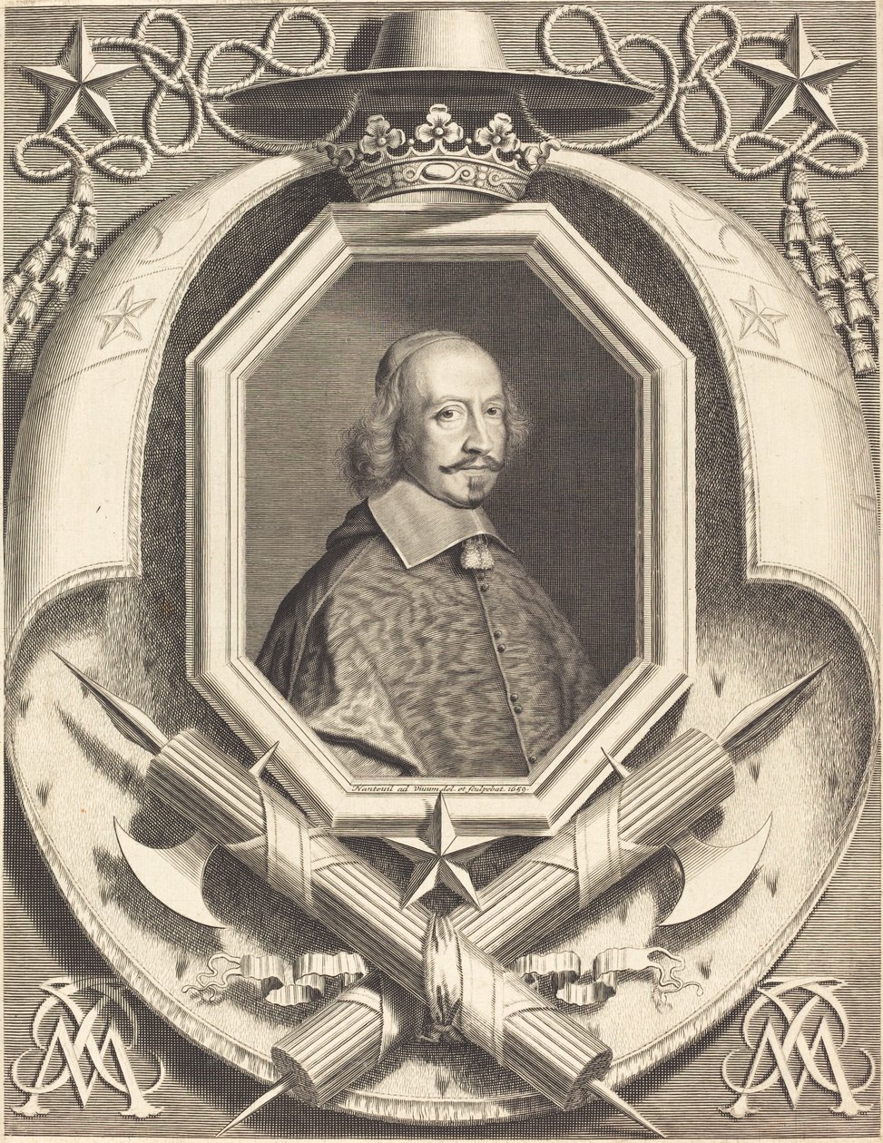 Jules Mazarin bíboros alkotó: Robert Nanteuil