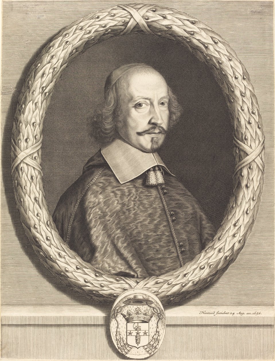 Jules Mazarin bíboros alkotó: Robert Nanteuil