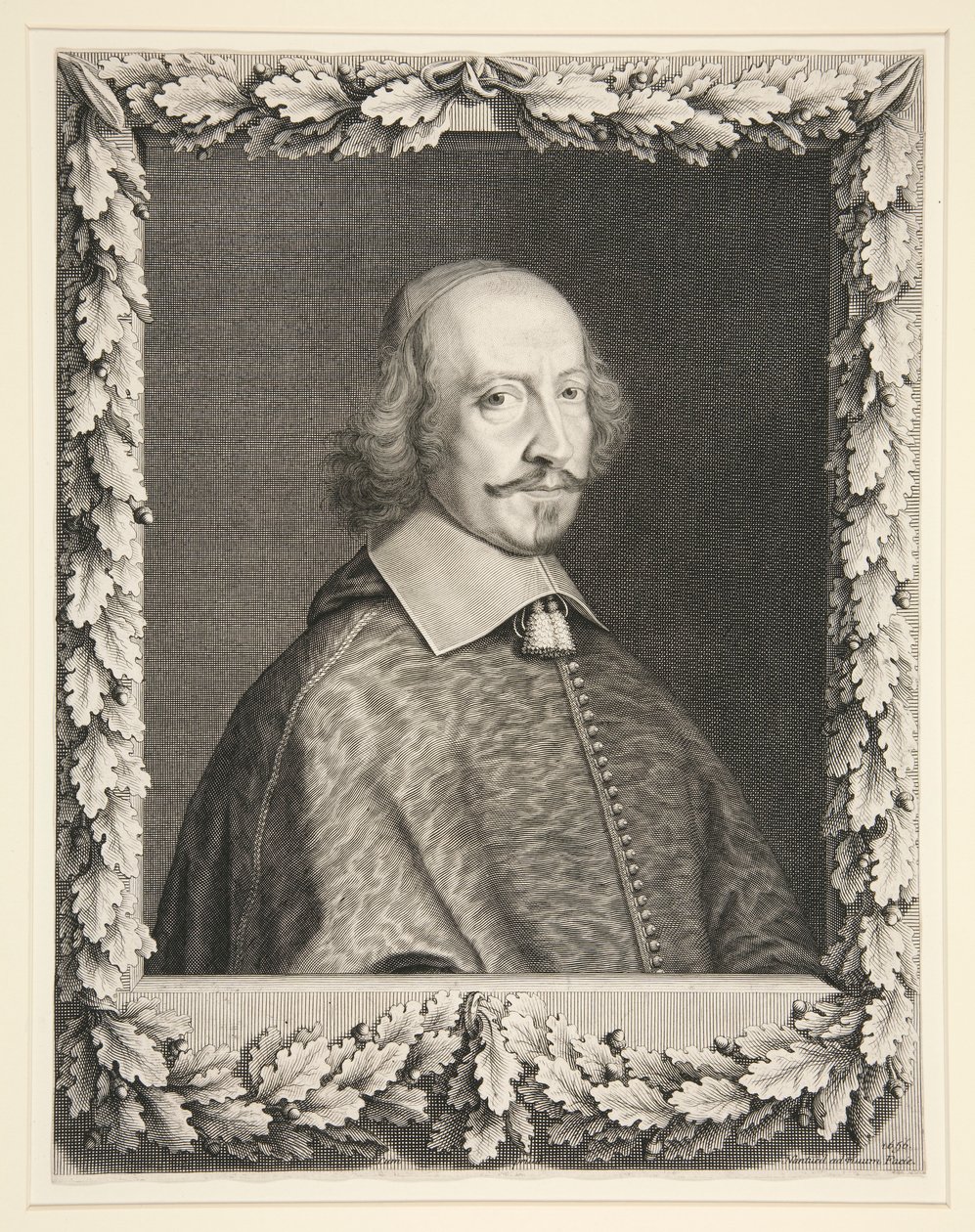Jules Mazarin bíboros alkotó: Robert Nanteuil