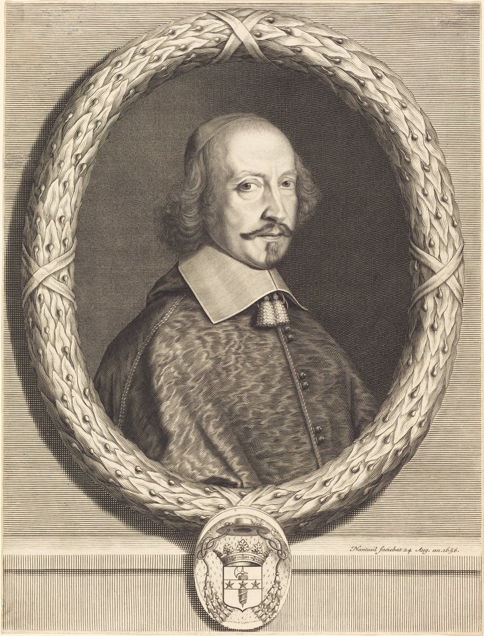 Jules Mazarin bíboros alkotó: Robert Nanteuil