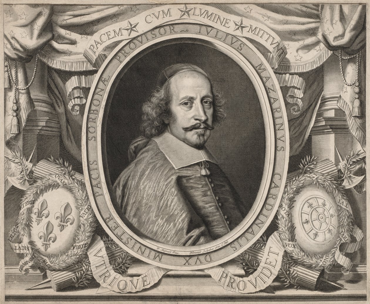 Mazarin bíboros alkotó: Robert Nanteuil