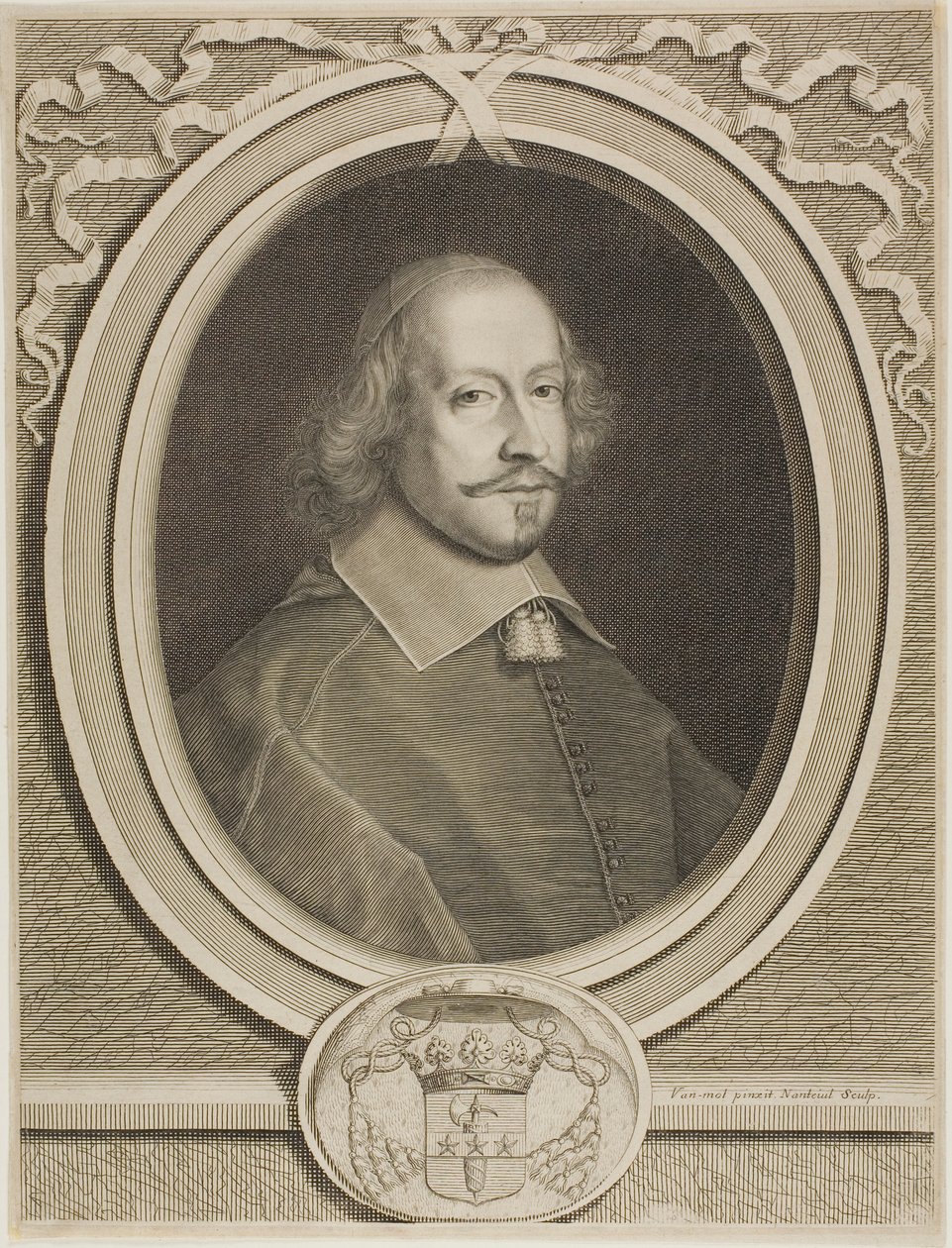 Mazarin bíboros alkotó: Robert Nanteuil
