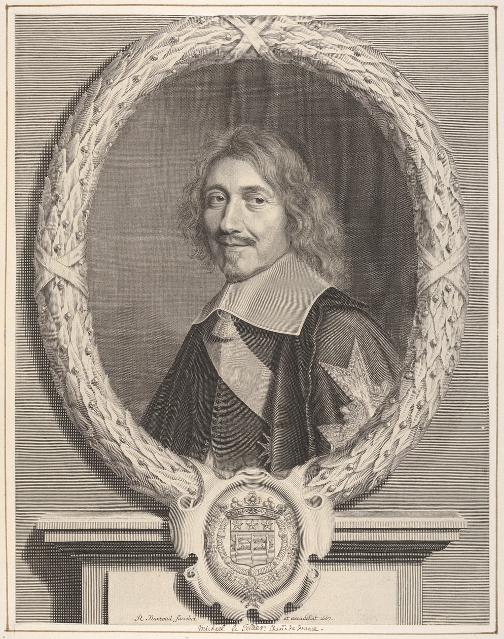 Le Tellier kancellár alkotó: Robert Nanteuil