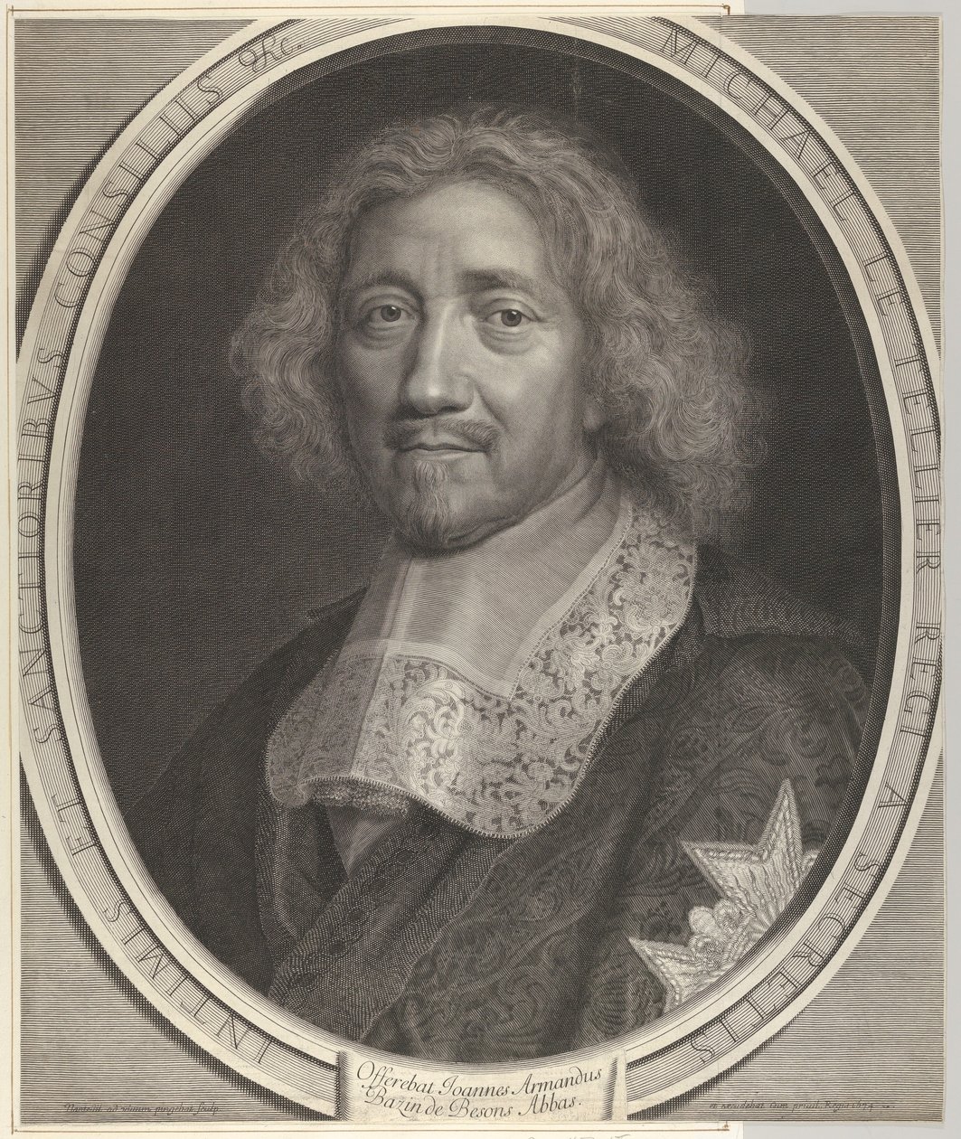 Michel IV Le Tellier kancellár alkotó: Robert Nanteuil