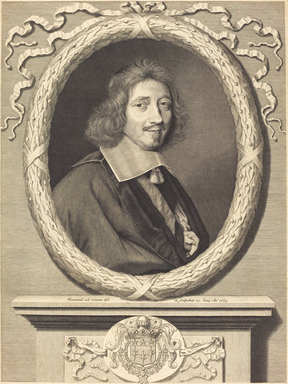 Michel Le Tellier kancellár alkotó: Robert Nanteuil