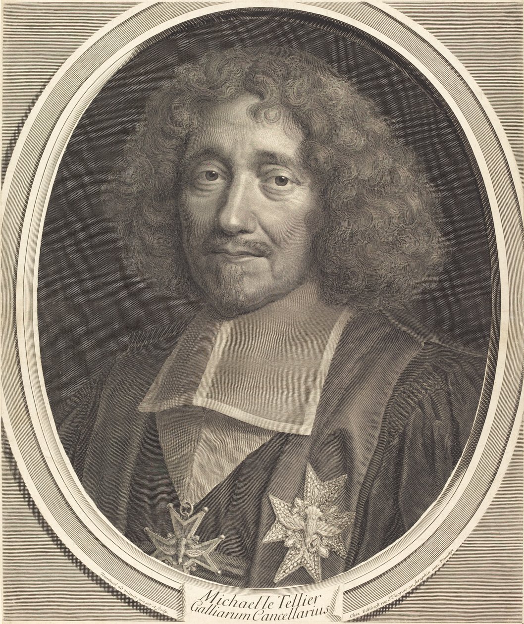 Michel Le Tellier kancellár alkotó: Robert Nanteuil