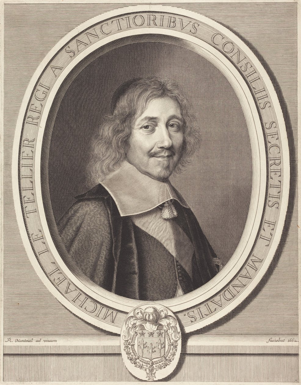 Michel Le Tellier kancellár alkotó: Robert Nanteuil