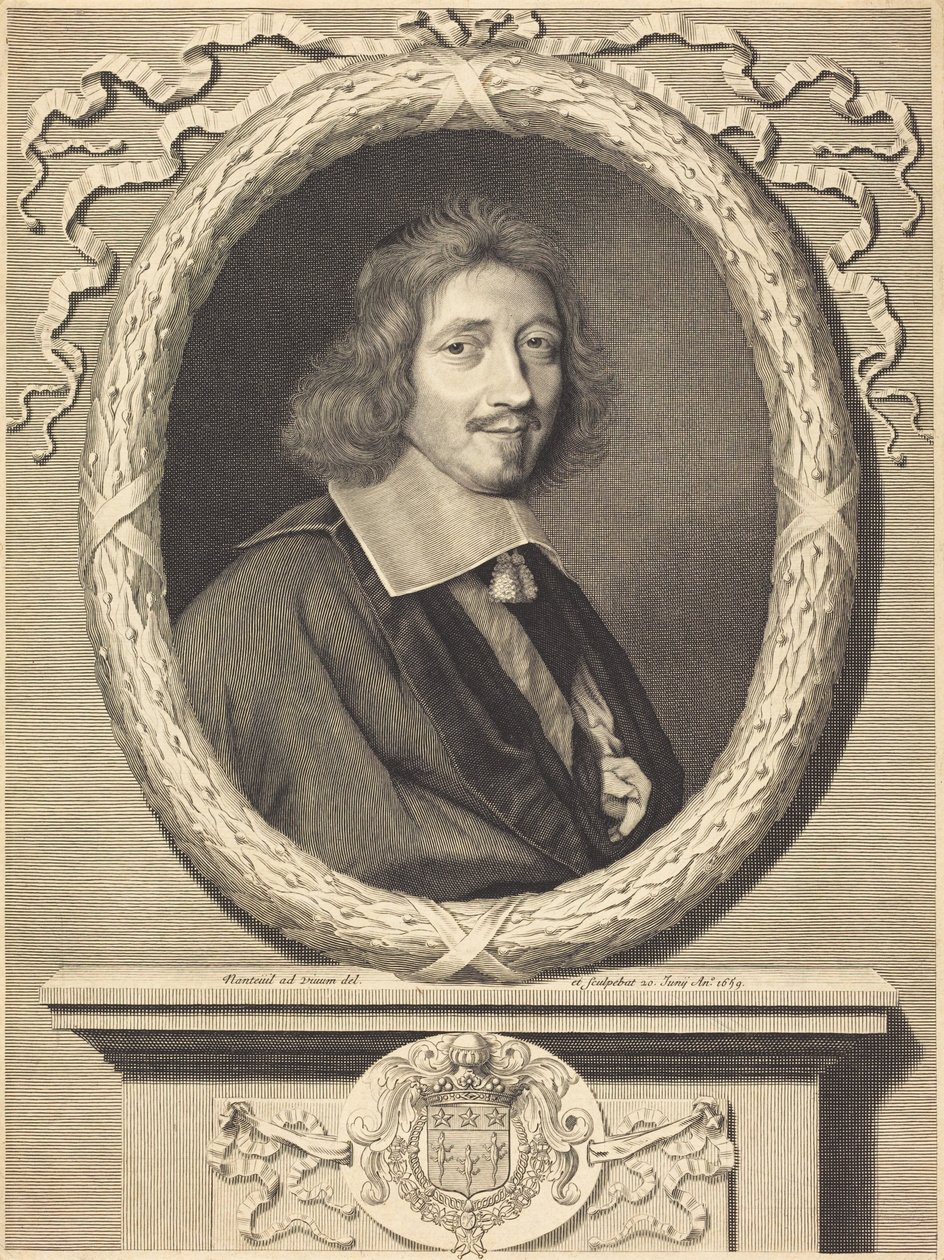 Michel Le Tellier kancellár alkotó: Robert Nanteuil