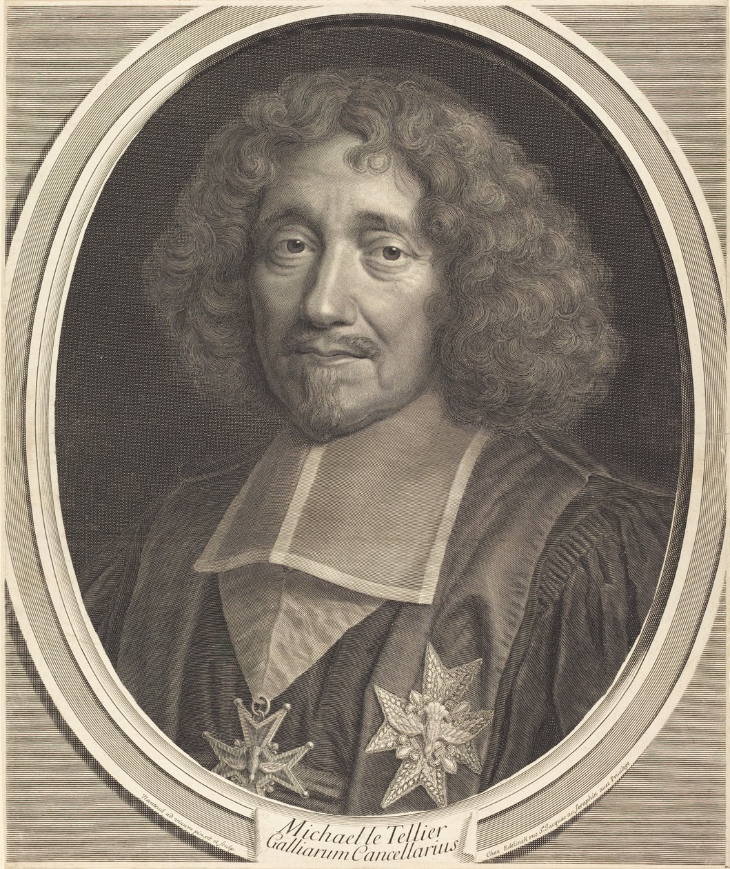 Michel Le Tellier kancellár alkotó: Robert Nanteuil