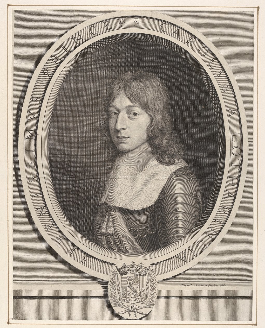 V. Károly, Lotaringia hercege, 1660. alkotó: Robert Nanteuil