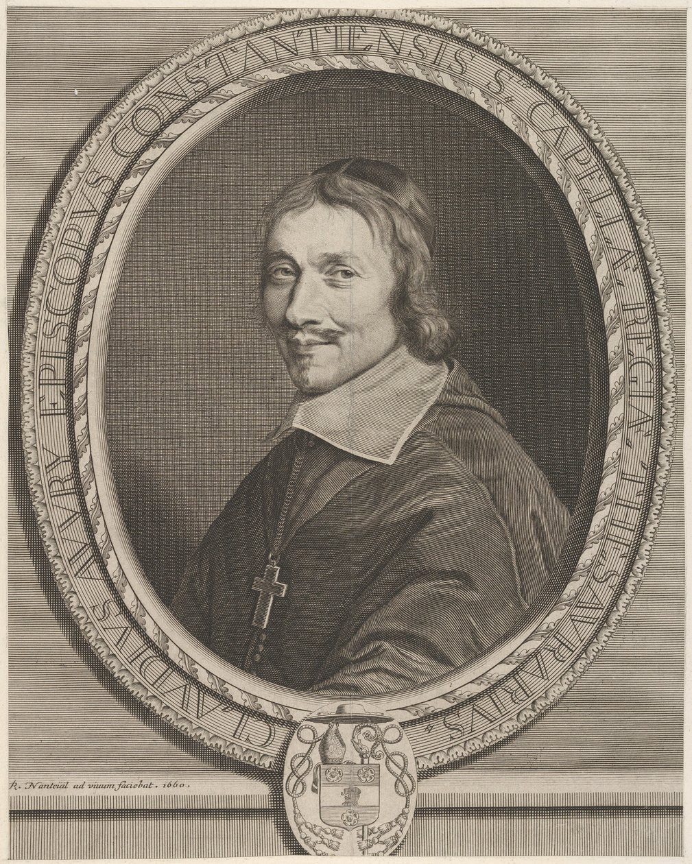 Claude Auvry, 1660. alkotó: Robert Nanteuil