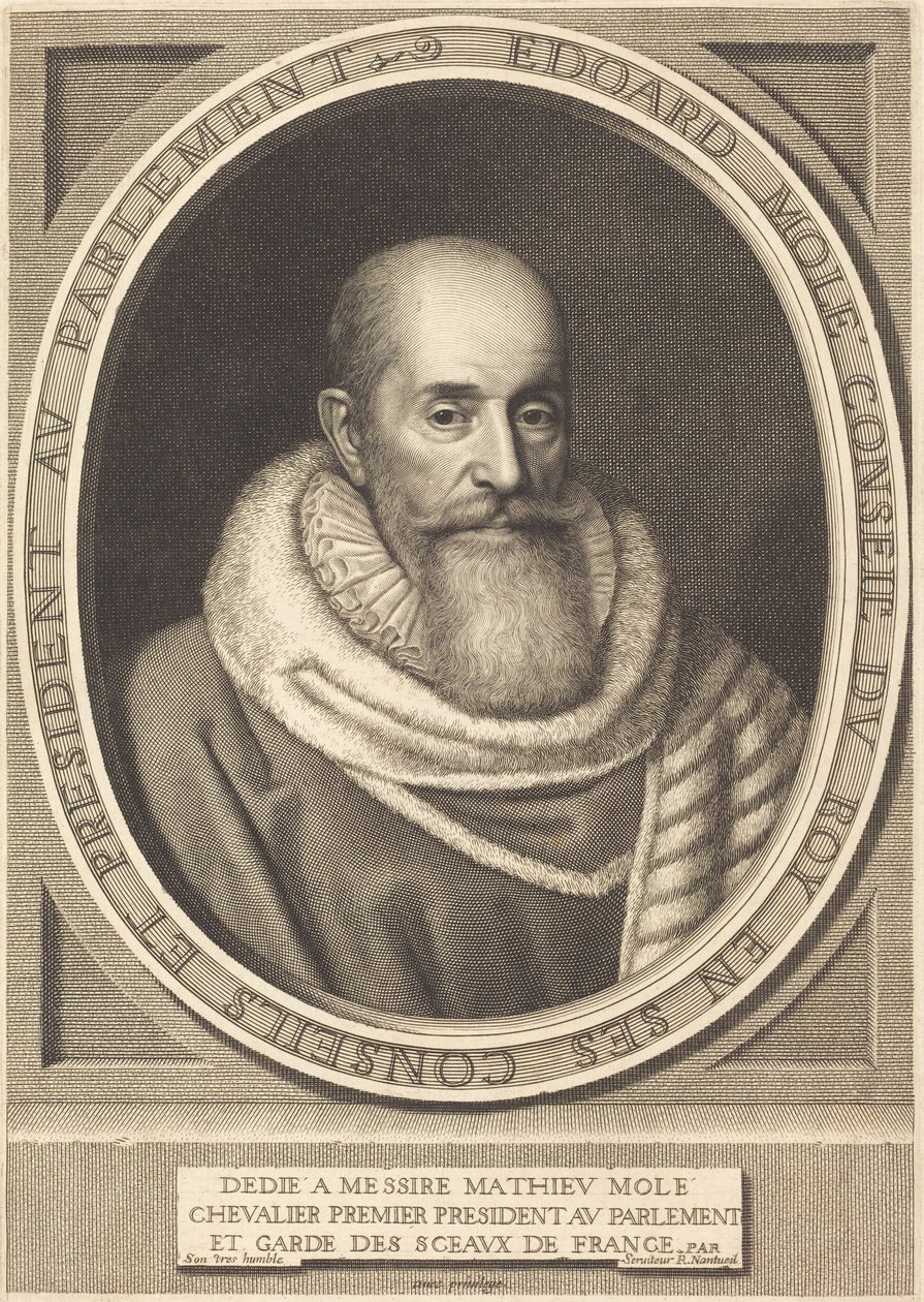 Édouard Molé alkotó: Robert Nanteuil