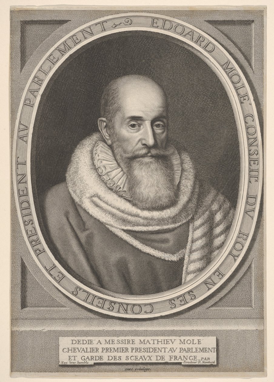 Edouard Molé alkotó: Robert Nanteuil