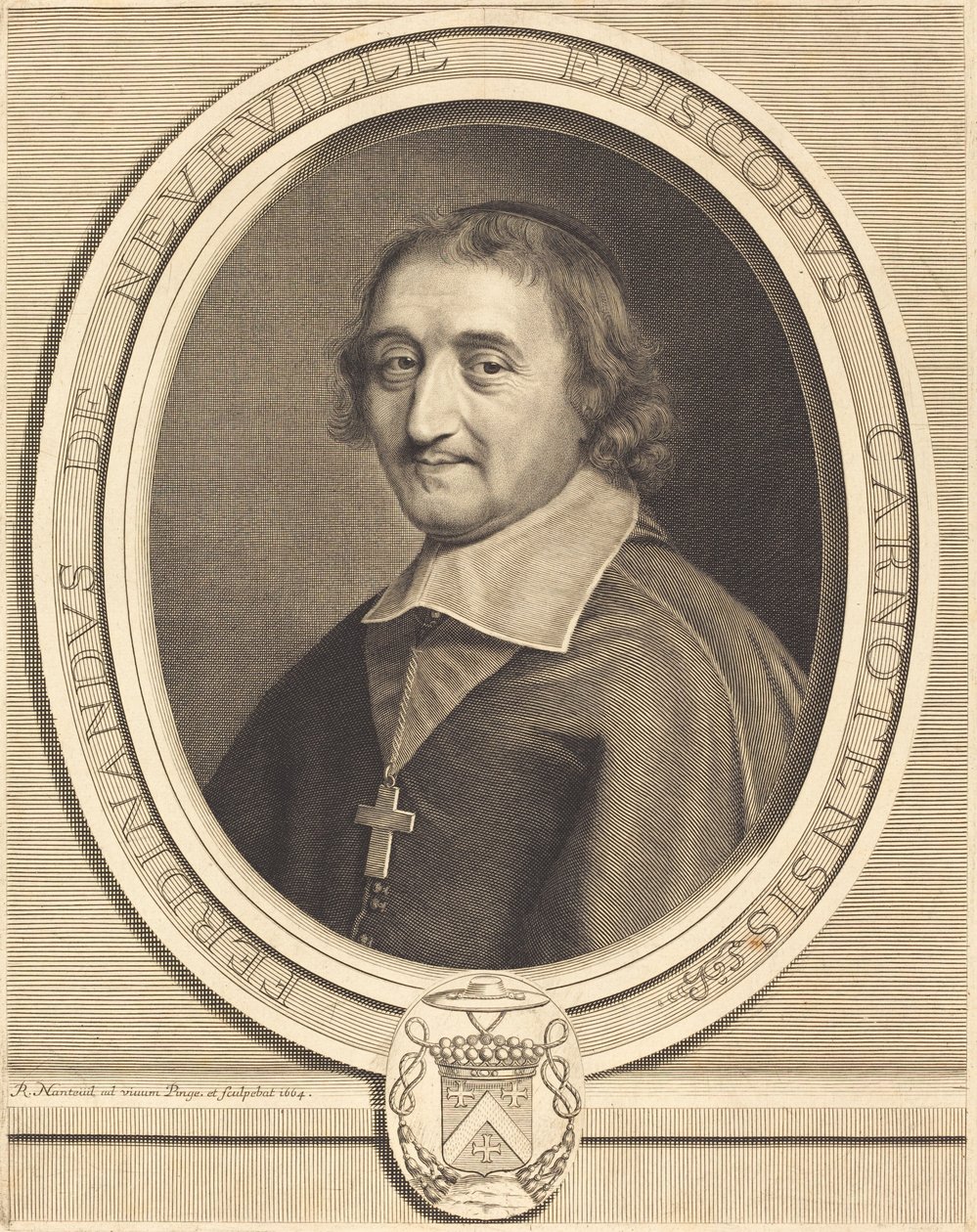 Neufville-i Ferdinánd alkotó: Robert Nanteuil