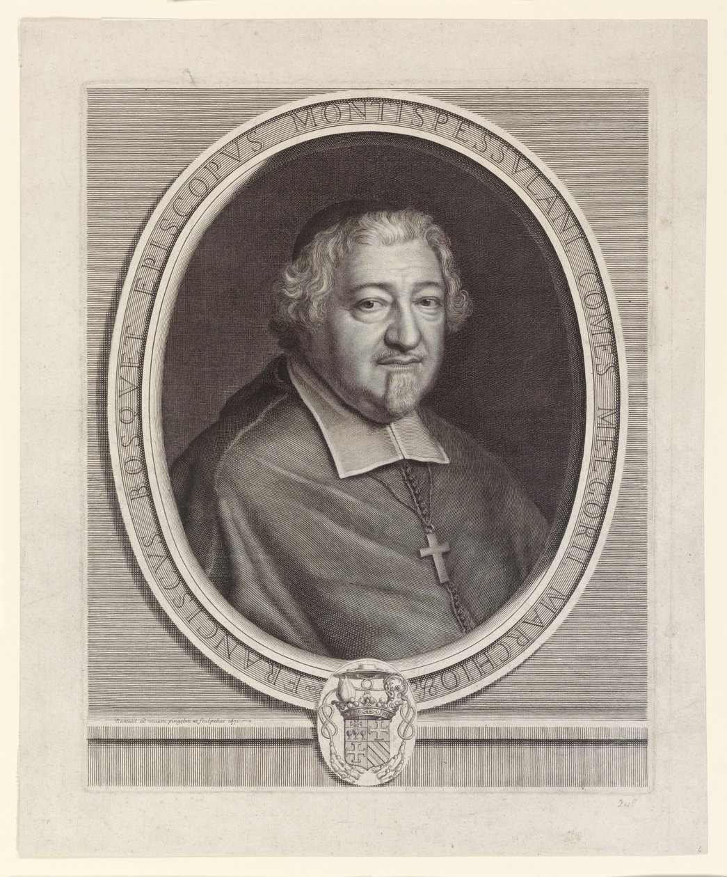 François Bosquet, Montpellier püspöke alkotó: Robert Nanteuil