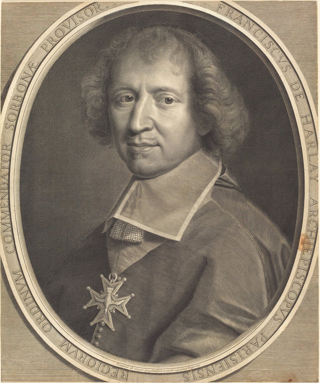 François de Harlay alkotó: Robert Nanteuil