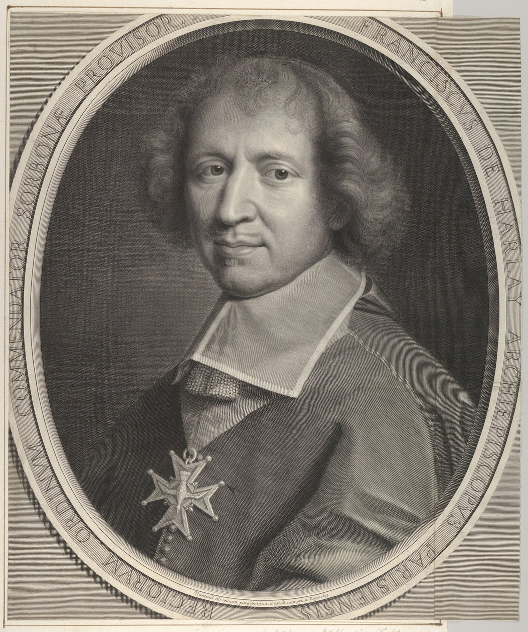 François de Harlay de Champvallon alkotó: Robert Nanteuil