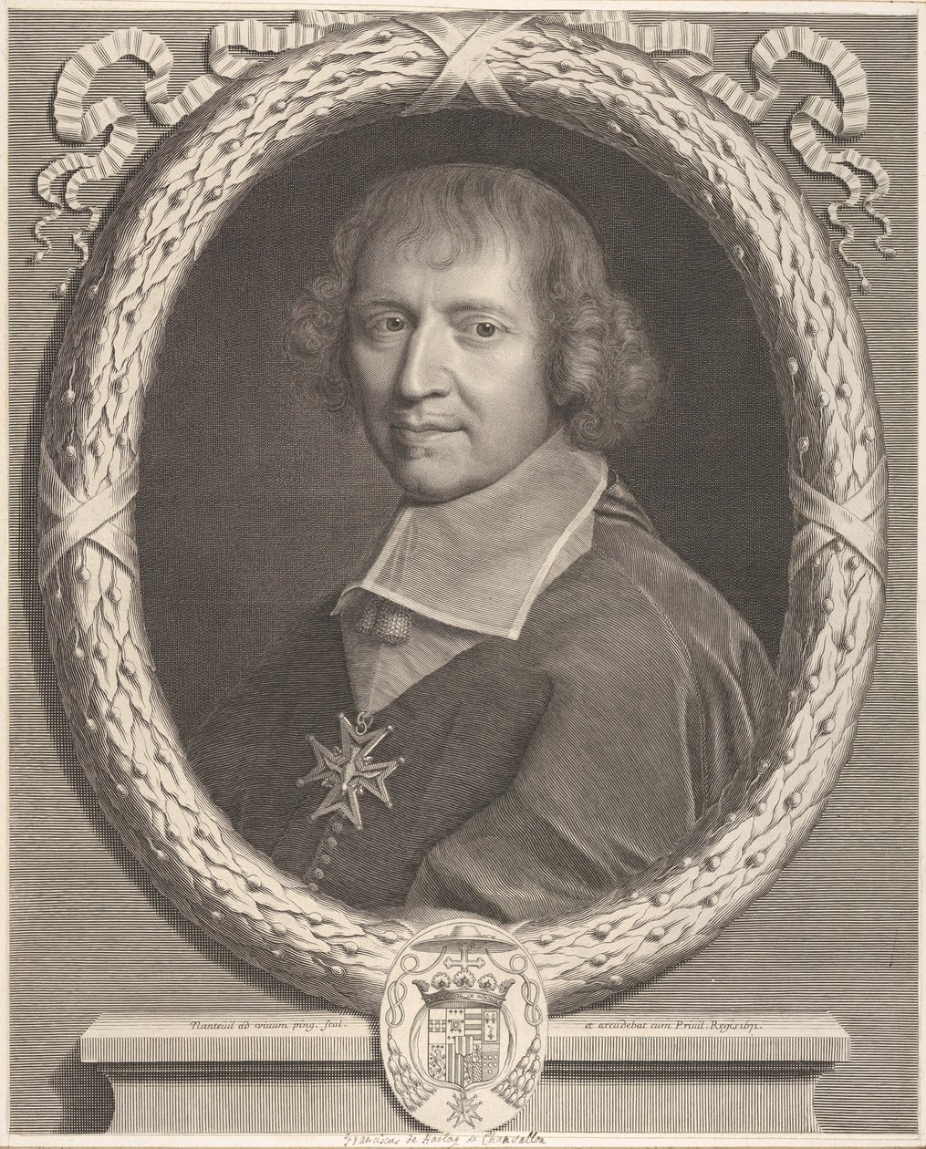 François de Harlay de Champvallon alkotó: Robert Nanteuil
