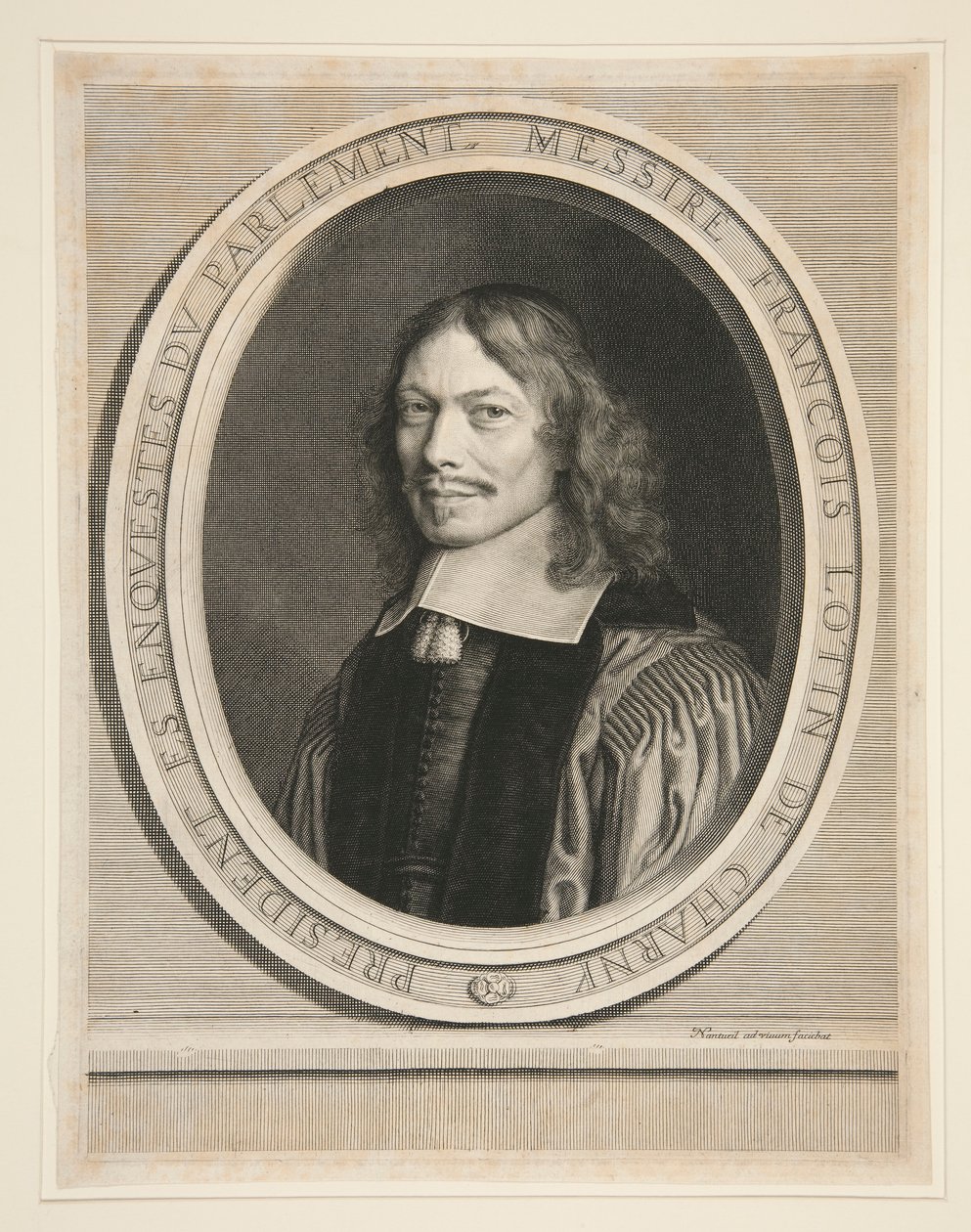 François Lotin de Charny (a párizsi parlament elnöke) alkotó: Robert Nanteuil