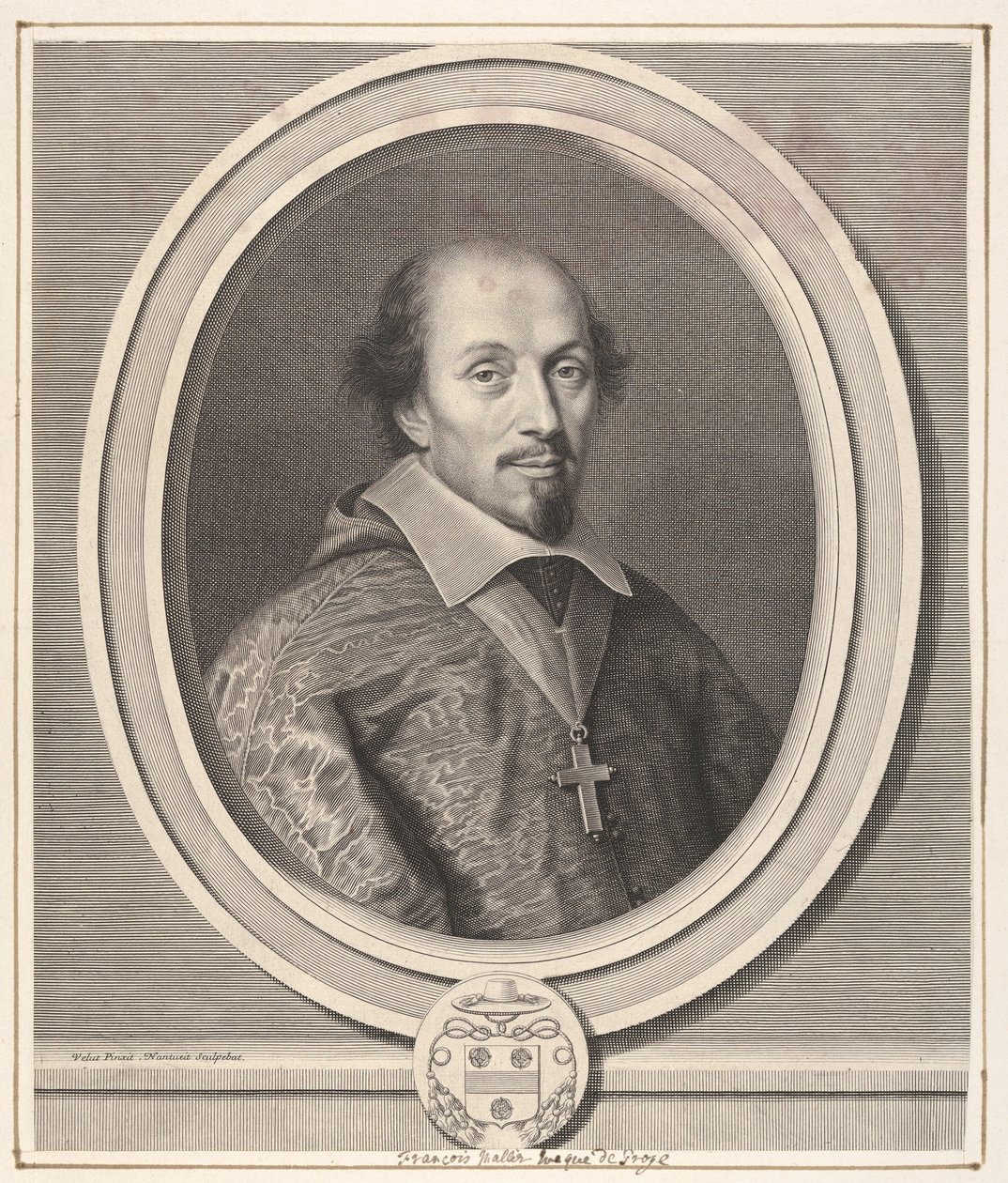 Francois Mallier du Houssay, kb. 1656. alkotó: Robert Nanteuil