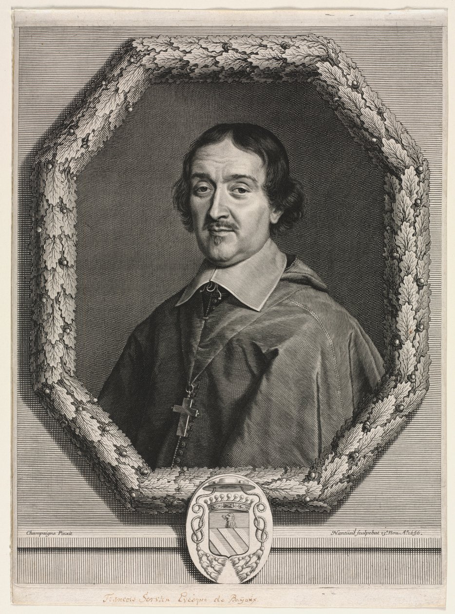 Francois Servien, Bayeux püspöke, 1656. alkotó: Robert Nanteuil