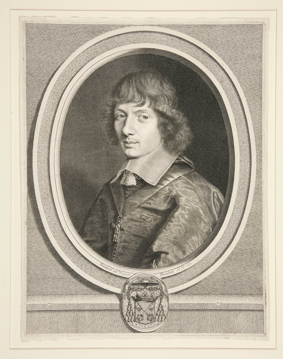 François de Clermont-Tonnerre, Noyon püspöke (Noyon püspöke) (1629-1701) alkotó: Robert Nanteuil