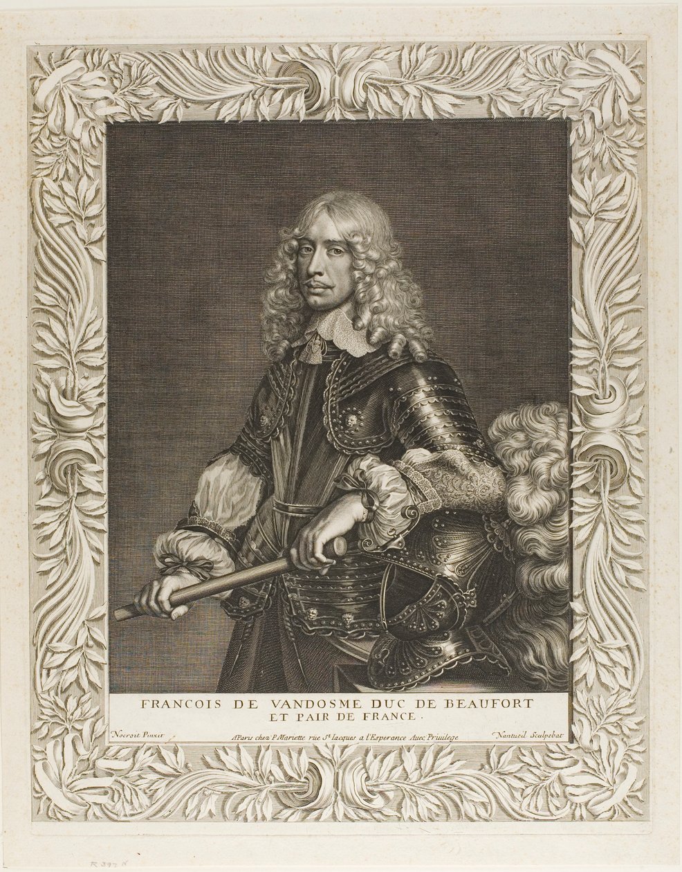 François de Vendôme, Beaufort hercege alkotó: Robert Nanteuil