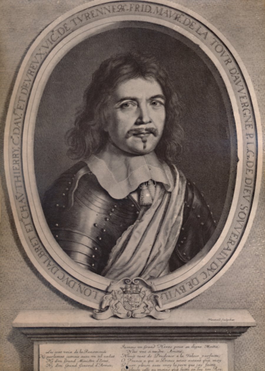 Frederic Maurice de la Tour dAuvergne, Bouillon hercege, francia katona, 17. század 1894. alkotó: Robert Nanteuil
