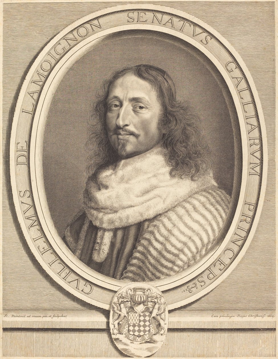 Guillaume de Lamoignon alkotó: Robert Nanteuil