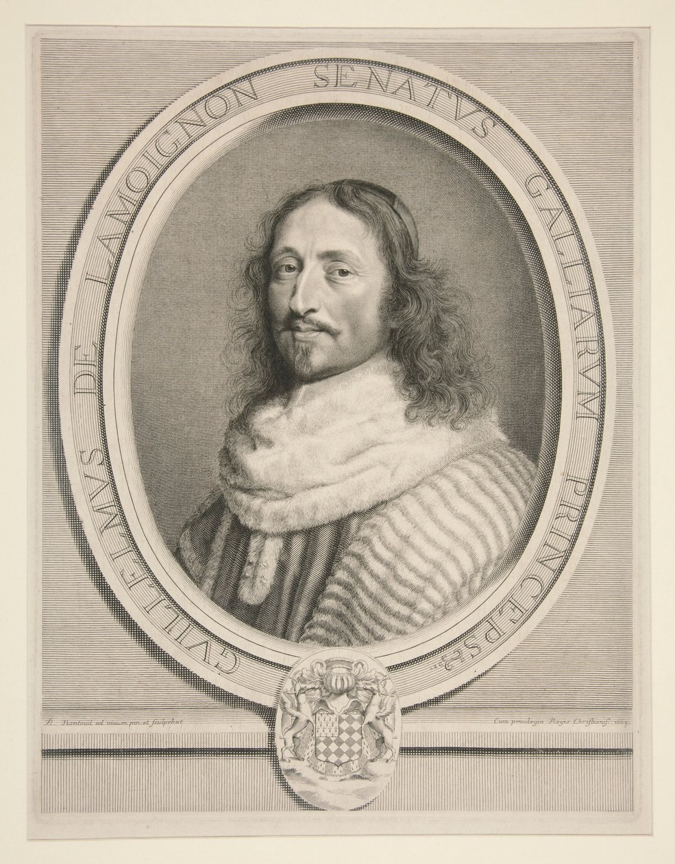 Guillaume de Lamoignon, Baville márki alkotó: Robert Nanteuil