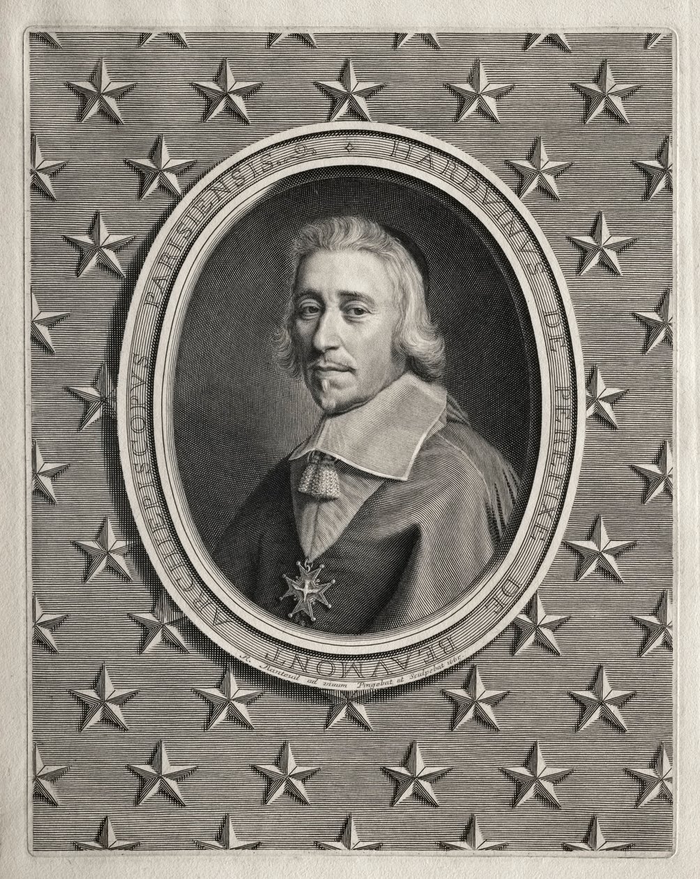 Hardouin de Perefixe de Beaumont, 1665. alkotó: Robert Nanteuil