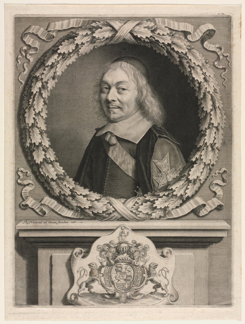 Henri-Auguste de Lomenie Brienne grófja, 1660. alkotó: Robert Nanteuil