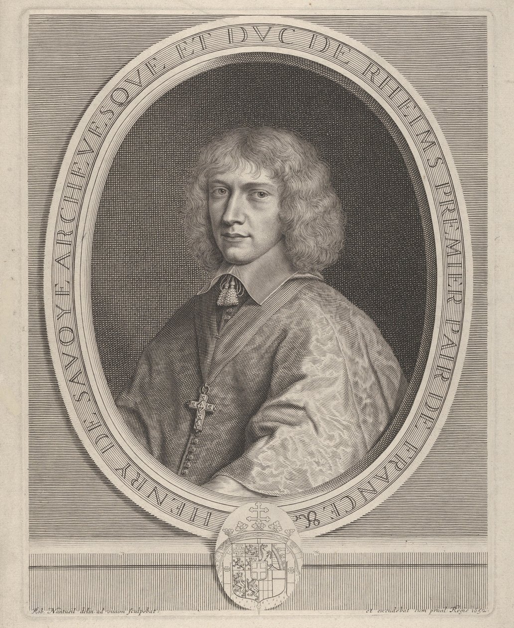 II. Henrik Sevillai, kb. 1651. alkotó: Robert Nanteuil