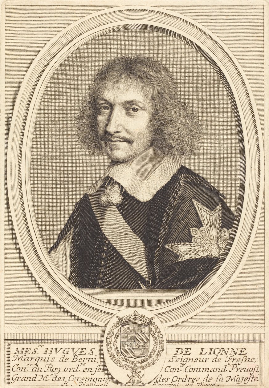 Hugues de Lionne alkotó: Robert Nanteuil