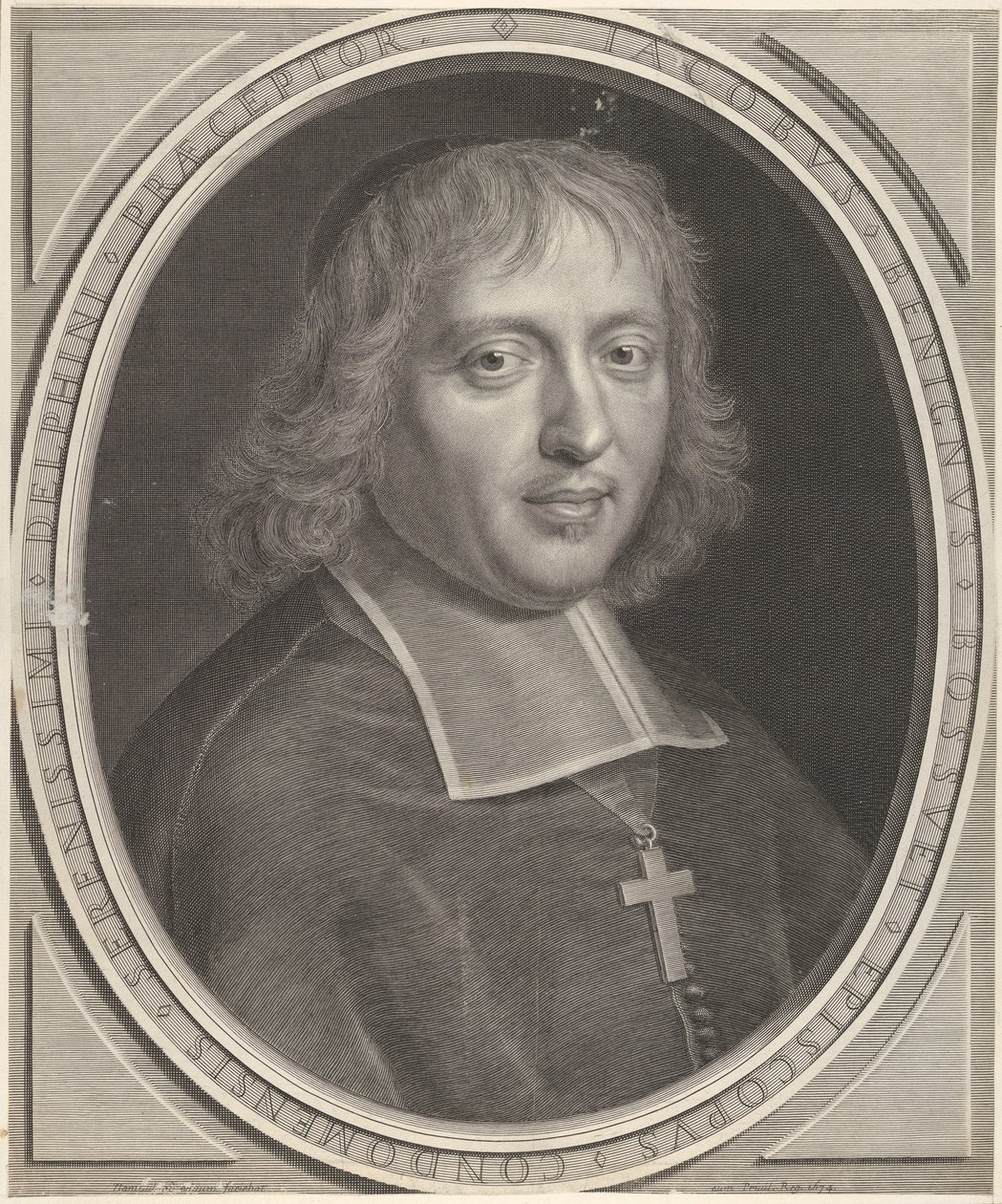 Jacques-Bénigne Bossuet alkotó: Robert Nanteuil