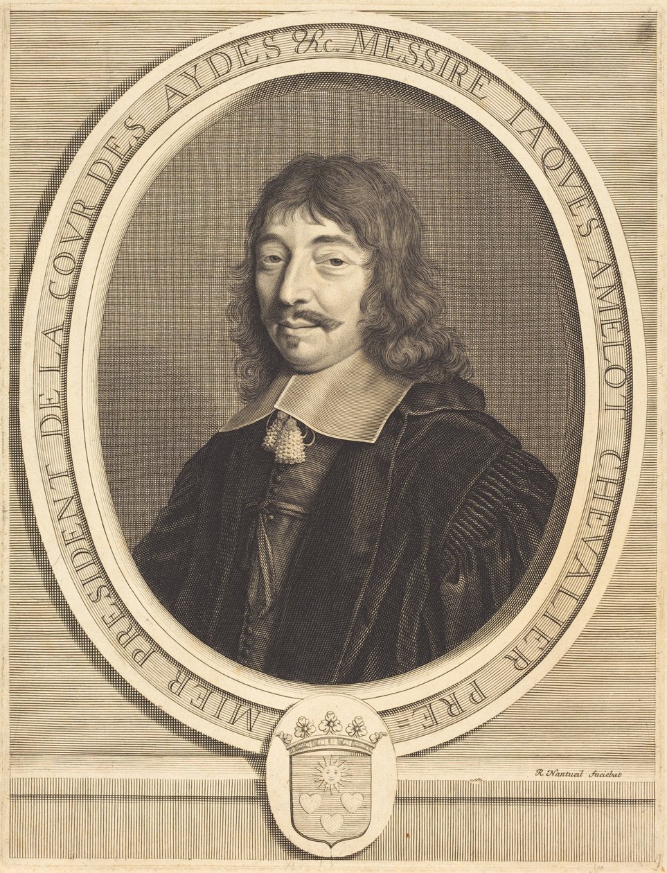 Jacques Amelot alkotó: Robert Nanteuil