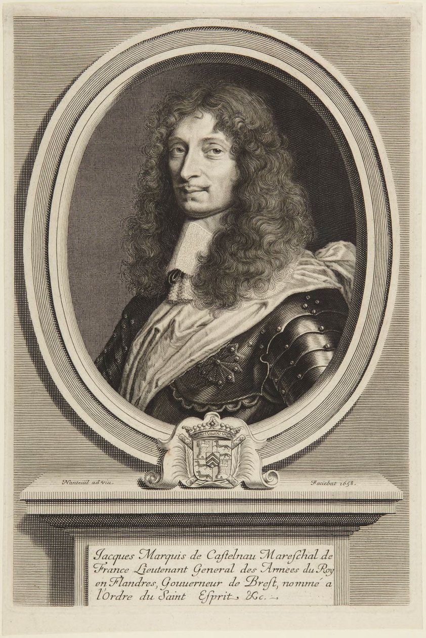 Jacques, Castelnau márkija – 1658 alkotó: Robert Nanteuil