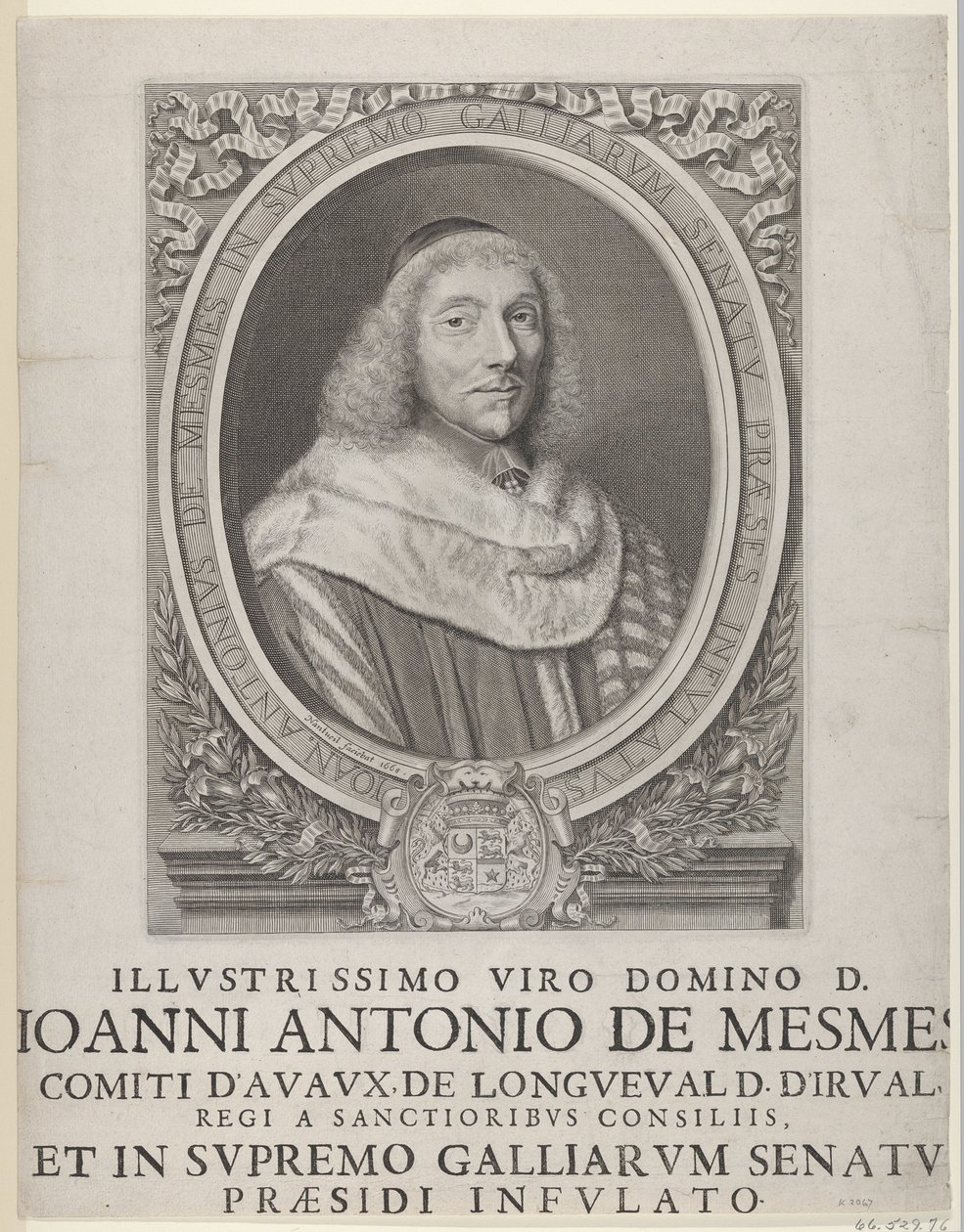 Jean-Antoine de Mesmes, 1658. alkotó: Robert Nanteuil