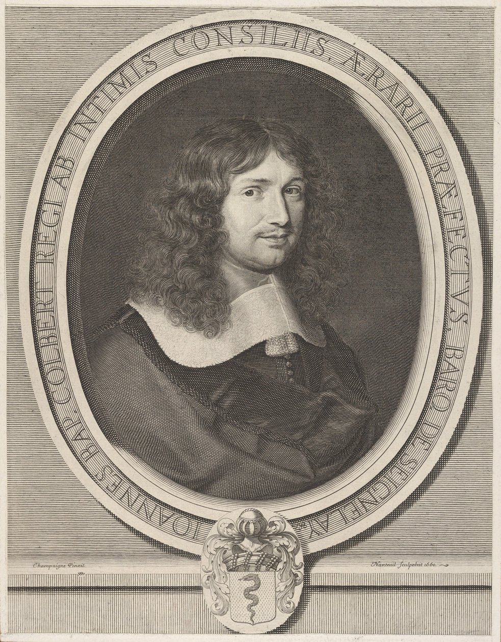 Jean-Baptiste Colbert, 1660. alkotó: Robert Nanteuil