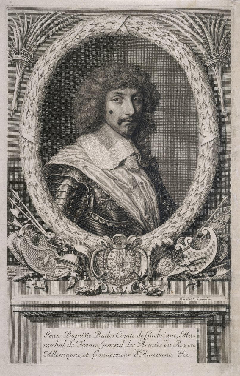 Jean Baptiste Budes, Guebriant grófja [...] alkotó: Robert Nanteuil