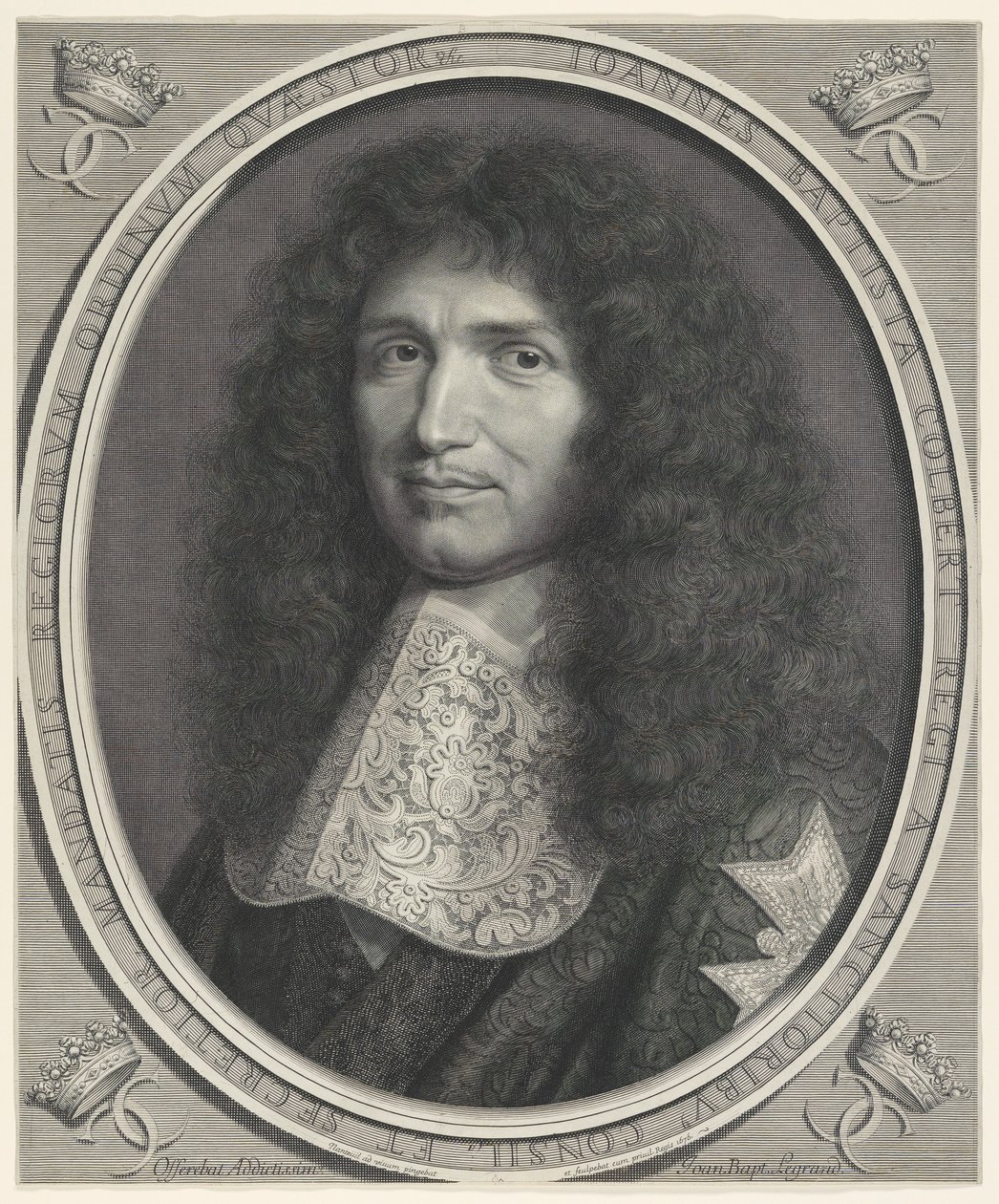 Jean Baptiste Colbert (1619-1683) alkotó: Robert Nanteuil