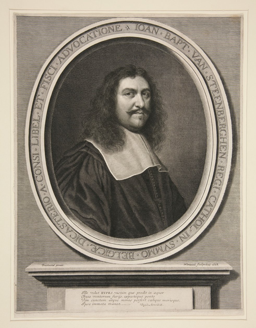 Jean Baptiste van Steenberghen, a király tanácsadója a flandriai tanácsban alkotó: Robert Nanteuil