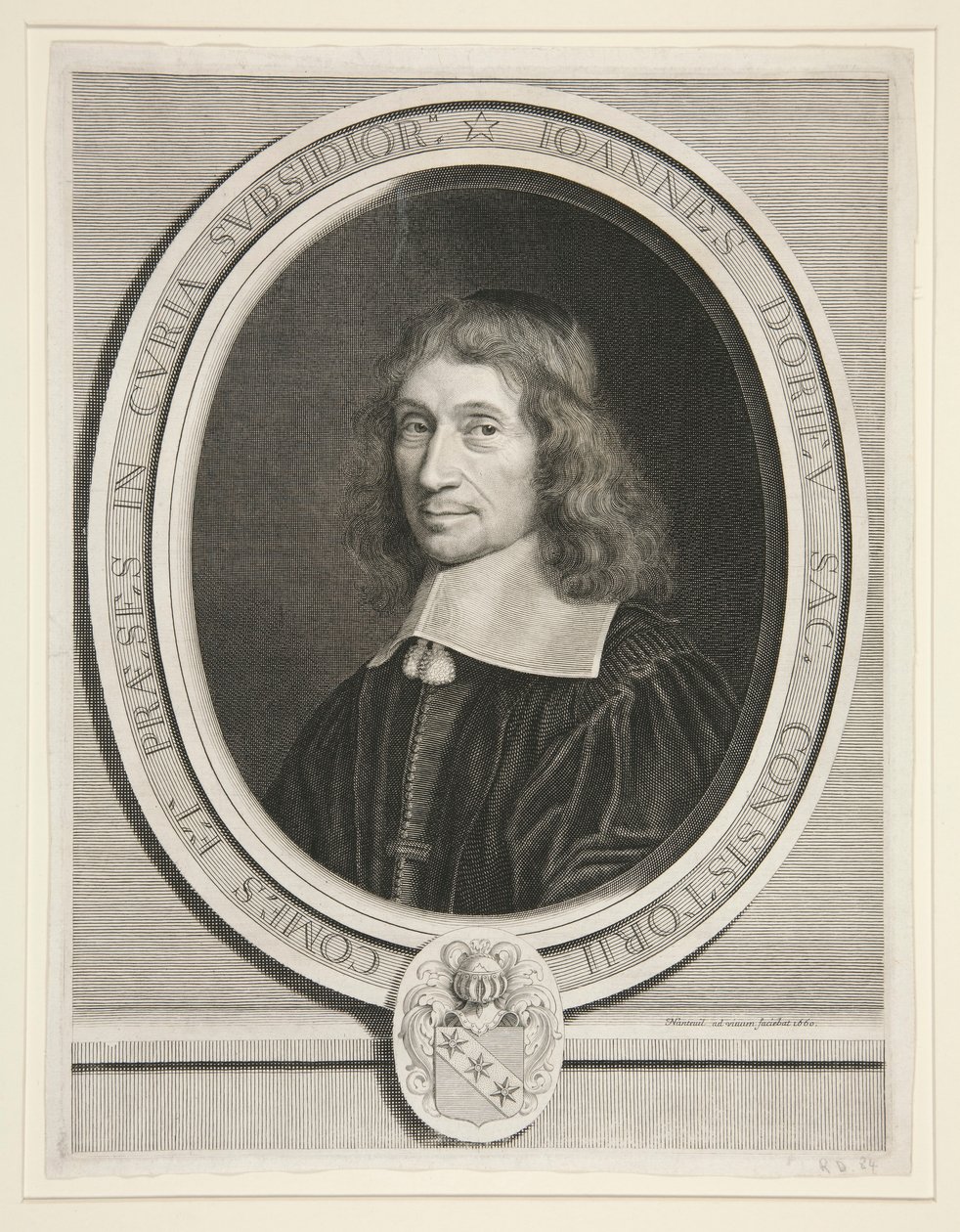 Jean Dorieu, az AIDS Bíróság elnöke (1596-1679) alkotó: Robert Nanteuil