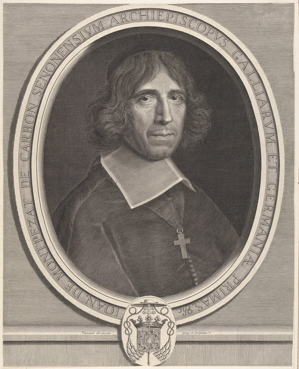 Jean de Montpezat de Carbon, kb. 1673. alkotó: Robert Nanteuil