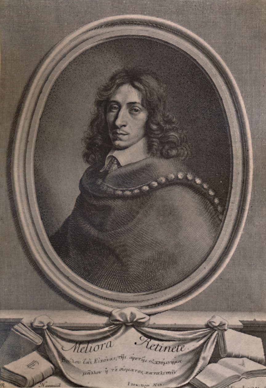 John Evelyn angol író, kertész és naplóíró, 1650 1894 alkotó: Robert Nanteuil