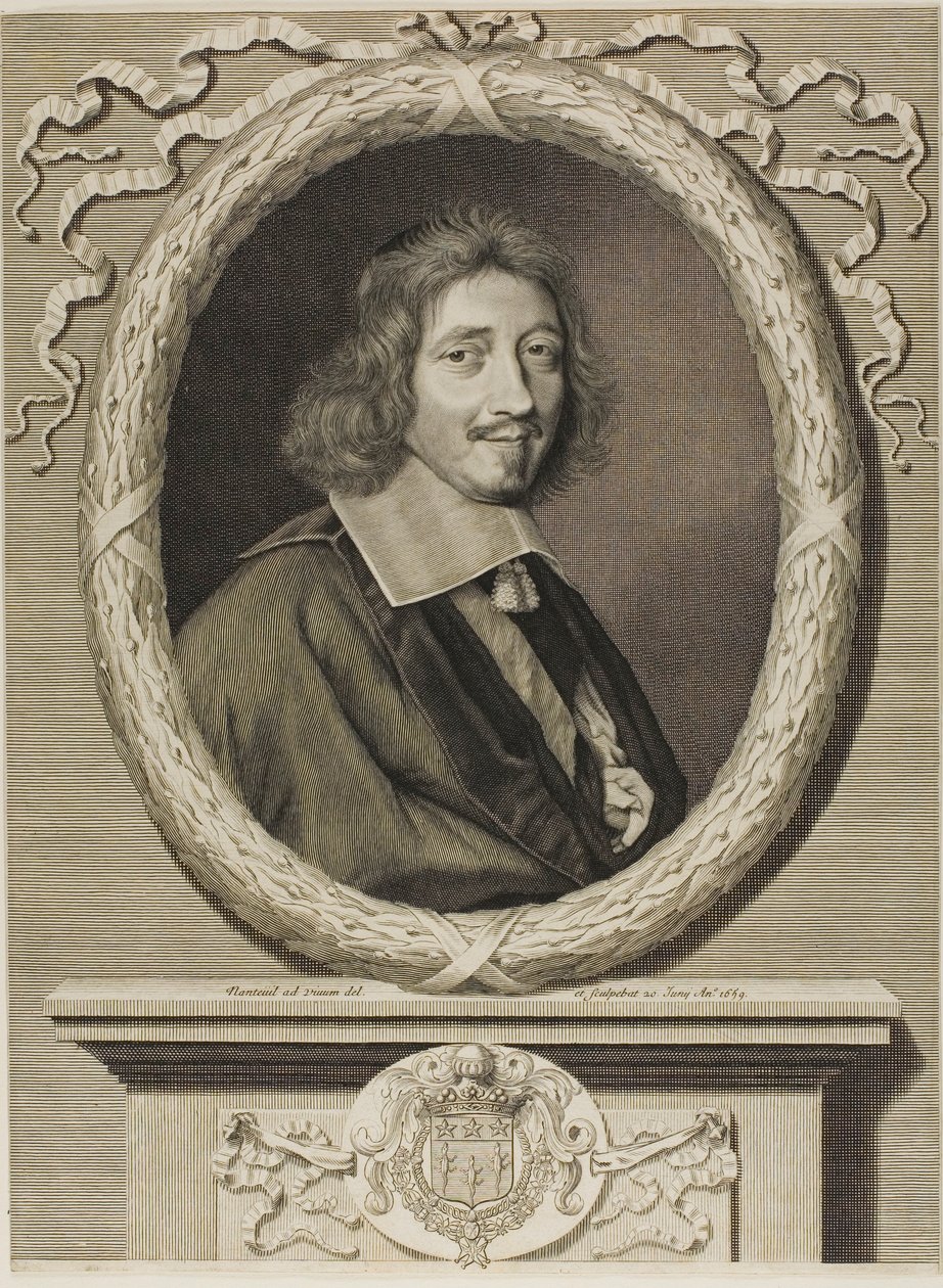 Le Tellier kancellár alkotó: Robert Nanteuil