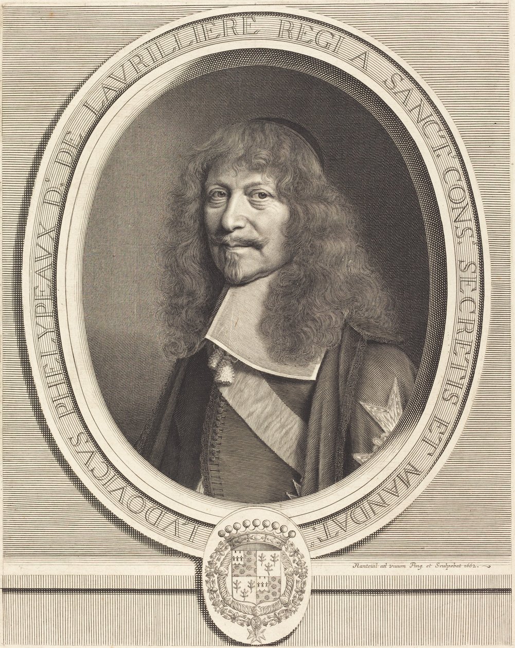 Louis Phelypeaux de La Vrilliere alkotó: Robert Nanteuil