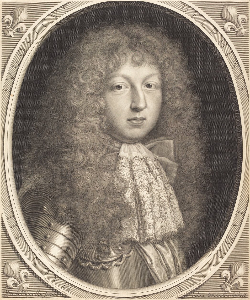 Lajos, a francia Dauphin alkotó: Robert Nanteuil