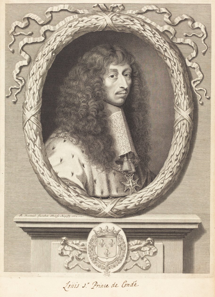 II. Lajos, Condé hercege alkotó: Robert Nanteuil