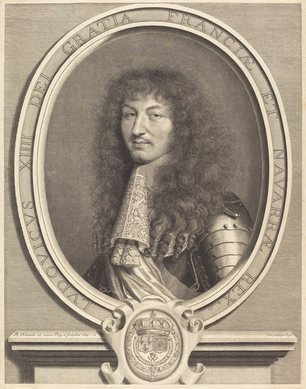 Lajos XIV alkotó: Robert Nanteuil